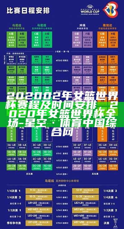 2025世界杯开幕时间及赛程安排，2025世界杯在哪